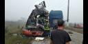 El accidente ocurrió en la carretera de la isla de Turiguanó, en medio de una fuerte neblina que limitó la visibilidad del tránsito en horas del amanecer