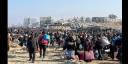 Palestinos regresan a la FRanja de Gaza
