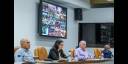Presidente de la República, Miguel Díaz-Canel Bermúdez, en la reunión