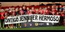 Jugadoras del Atlético de Madrid, en apoyo a Jenni Hermoso, destacada jugadora que, con este caso, se convirtió en símbolo contra el sexismo en el fútbol español