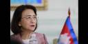Kantha Phavi, ministra de Asuntos de la Mujer del Reino de Camboya