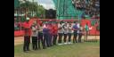 Las máximas autoridades del Partido y el Gobierno en Las Tunas, así como el presidente del Inder, Osvaldo Vento Montiller, inauguraron las 3ra. Liga Élite del Béisbol cubano