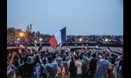 Francia cerró el desfile de atletas.