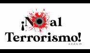 No al terrorismo.