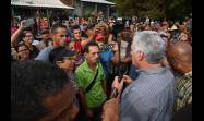 El Presidente de Cuba, Miguel Díaz-Canel