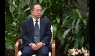 Encuentro de Miguel Díaz-Canel con Liu Junfeng, vicepresidente de la Agencia Nacional de Cooperación Internacional para el Desarrollo de China (CIDCA)