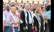 Acto de solidaridad con Palestina