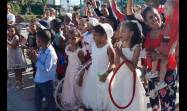 Un Martí vivo en el cariño de los infantes iluminó el paseo que lleva su nombre en el desfile pioneril martiano