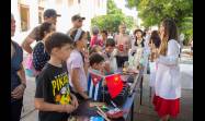 Feria de ciencias en la Universidad de La Habana