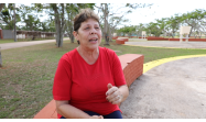 Maritza García García, actual presidenta de la Agencia de Medio Ambiente, pondera el trabajo de educación ambiental de la reserva.