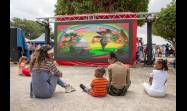 Niños y Jóvenes en la Feria Internacional del Libro de La Habana.