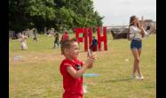 Niños y Jóvenes en la Feria Internacional del Libro de La Habana.