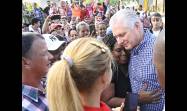 Recorrido de Miguel Díaz-Canel por Ciego de Ávila