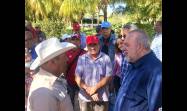 En su condición de diputado a la Asamblea Nacional, intercambió con trabajadores de la vaquería El Vapor.