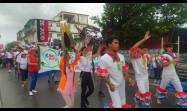 Desfile por el Primero de Mayo en Isla de la Juventud.