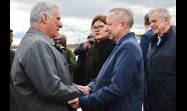 Presidente cubano visita a Rusia