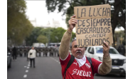 La represión contra los jubilados en Argentina