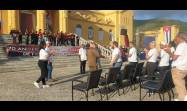 La primera ovación de la multitud estuvo dedicada al Comandante de la Revolución, Ramiro Valdés Menéndez