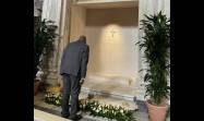 Salvador Valdés homenajea al Papa