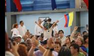 Intercambio de Miguel Díaz-Canel Bermúdez con grupos de solidaridad en Ciego de Ávila