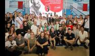 Intercambio de Miguel Díaz-Canel Bermúdez con grupos de solidaridad en Ciego de Ávila