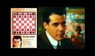 César Évora, protagonista de la coproducción biográfi ca cubano-sovié- tica, Capablanca, una de las películas recientemente restauradas que regresa a la pantalla grande.