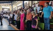 Encabezado por su directora, Viegnsay Valdés, el Ballet Nacional de Cuba acudió nuevamente al encuentro con los estudiantes universitarios.