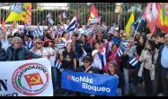 Acto de solidaridad con Cuba