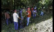 La Jornada de Trabajo Voluntario fue dedicada al aniversario 66 del primer trabajo voluntario protagonizado por el Che Guevara