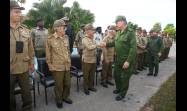 Acto Político y Ceremonia Militar por el aniversario 50 del inicio de la Misión Militar Internacionalista de Cuba en la República de Angola