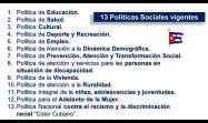 Políticas sociales vigentes