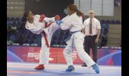 Baurelys Torres medallista de plata en kumite en Santo Domingo 2026.