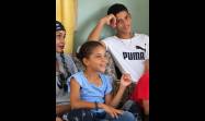 Jóvenes artistas holguineros llevaron música, juegos y alegría a los pequeños. 