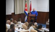 El texto presentado por el Primer Ministro de la República de Cuba, Manuel Marrero Cruz, será llevado próximamente, para dar paso a otras reflexiones, a la Asamblea Nacional del Poder Popular
