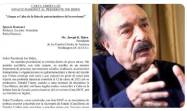 Crece el respaldo internacional a la solicitud realizada por el prestigioso periodista Ignacio Ramonet