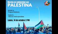 Jóvenes cubanos marcharán hoy es apoyo a Palestina