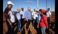 El Primer Secretario del Comité Central del Partido Comunista y Presidente de la República de Cuba, Miguel Díaz-Canel Bermúdez, visitó en la mañana de este sábado el municipio matancero de Pedro Betancourt