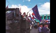 En Camagüey los pinos nuevos recordaron con entusiasmo y orgullo patrio el recorrido de la caravana de hace 66 años