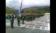 Acto de inicio del año de preparación para la defensa 2025 en la Región Militar Sancti Spíritus.