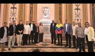 La delegación parlamentaria de la Patria de Bolívar y Chávez recorrió también los históricos salones del Capitolio Nacional