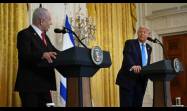 Donald Trump y Benjamín Netanyahu