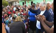 Presidente cubano constata labores en áreas socioeconómicas de Mayabeque