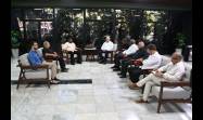El Presidente cubano, Miguel Díaz-Canel Bermúdez, sostuvo un encuentro con Martin Chungong, secretario general de la Unión Interparlamentaria