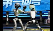 Unitree presentó cuatro robots humanoides G1 en combates de kickboxing