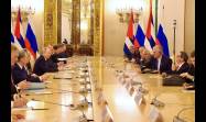 Putin y Díaz-Canel resaltaron el excelente estado de las relaciones entre Cuba y Rusia