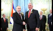 Díaz-Canel viaja a Rusia para conmemorar el 80 aniversario de la victoria sobre el fascismo