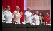 Díaz-Canel en encuentro de solidaridad con Cuba
