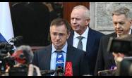 Vladímir Medinski, el asistente del presidente ruso que encabeza la delegación de Moscú