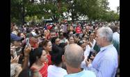 Este miércoles en la mañana el Primer Secretario del Comité Central del Partido Comunista de Cuba y Presidente de la República, Miguel Díaz-Canel Bermúdez, visitó en la provincia de Camagüey los municipios de Esmeralda, Sierra de Cubitas y Minas.