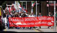 Los trabajadores marcharon para reivindicar sus derechos y contra las oligarquías en múltiples ciudades